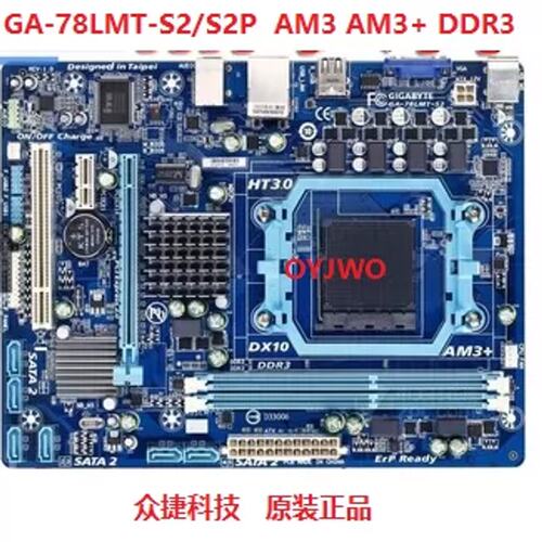 GA-78LMT-S2 S2P 主板 AM3 DDR3 GA-M68MT-S2P D3 D3P主板议价