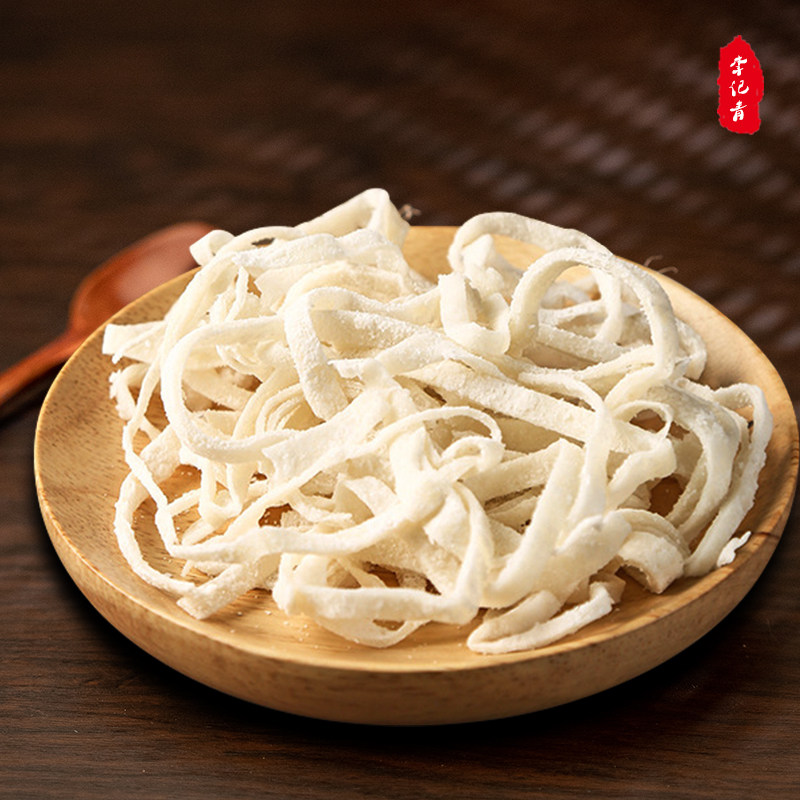 福州特产长乐鱼面纯手工马鲛海鲜面鱼面炒鱼面1000g