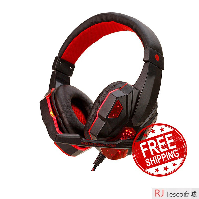 Gaming Headphones Headset for Computer PS4頭戴式發光遊戲耳機|msdalam kategori Peralatan Audio-visual, alat dengar/alat dengar - dari Buy2taobao.com untuk memberikan perkhidmatan ejen Taobao profesional membeli