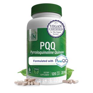 美国直邮 Health Thru Nutrition PQQ胶囊20mg线粒体功能120粒