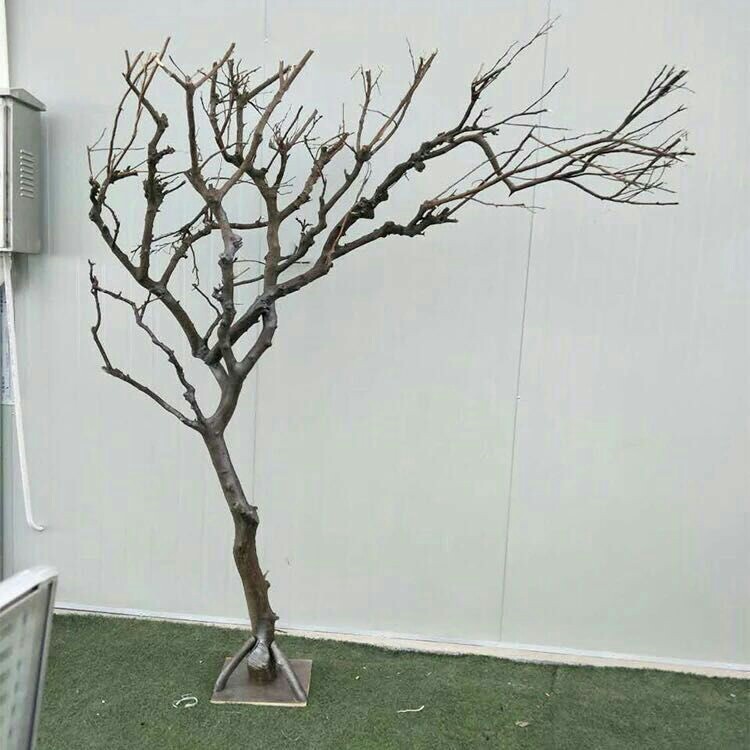 仿真树枝干花手工制作家居摆件设计师款室内装饰品干树枝枯树橱窗