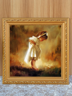 画框装 裱实木38国字画书法十字绣钻石正方形相框50定制外框架挂墙