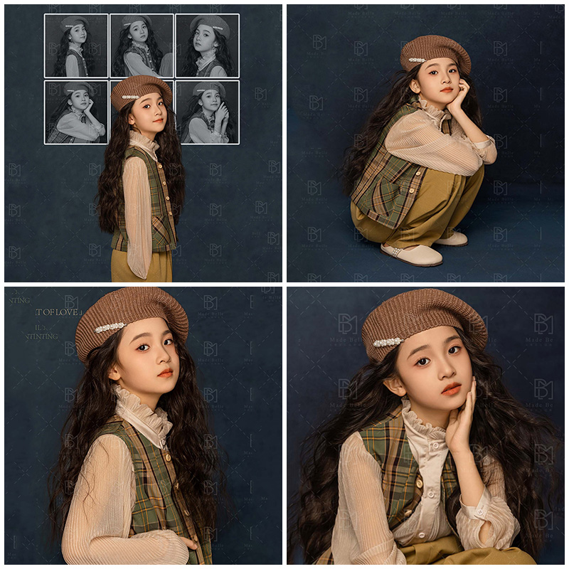 儿童摄影服装潮童洋气走秀潮服