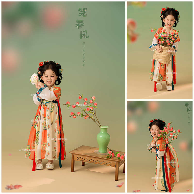 古风汉服拍照衣服道具艺术写真照