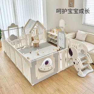 尤卡布宝宝游戏爬行围栏婴儿童防护栏客厅地上爬爬垫室内家用乐园