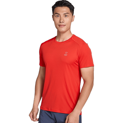 SANFO PLUS 轻量透气花火跑步T恤短袖速干排汗夏季T 男 19029