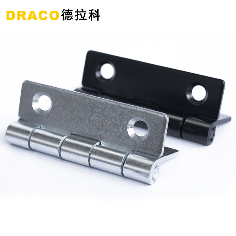 新品工业合页专用绞链银色孔距