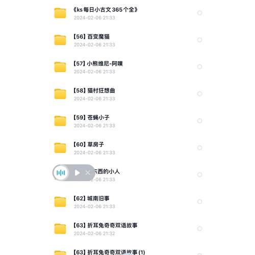 KS讲故事全集音频网盘分享儿童睡前故事凯讲故事mp3全集更新