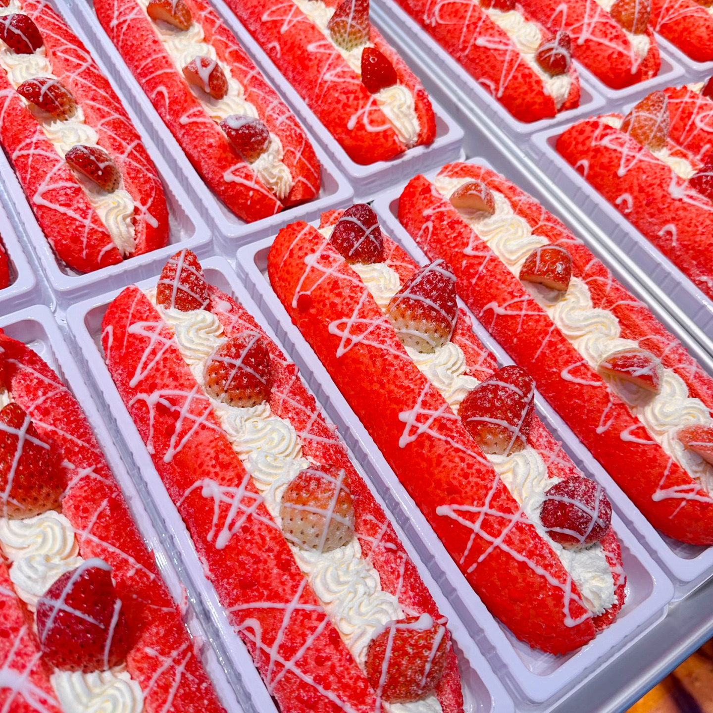 西点小屋草莓魔法棒包装盒贴纸长方形蛋糕奶油面包一次性打包盒子,厨房/烹饪用具,点心包装盒/包装袋,淘宝优惠券,粉丝福利购,淘宝优惠卷