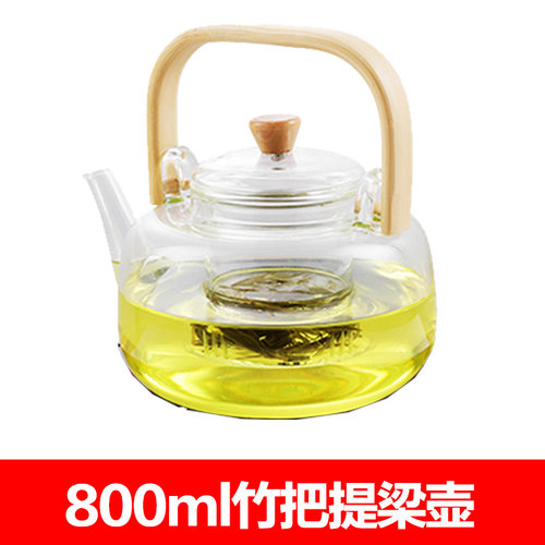 耐高温玻璃陶瓷茶壶  可搭配电茶炉电陶炉