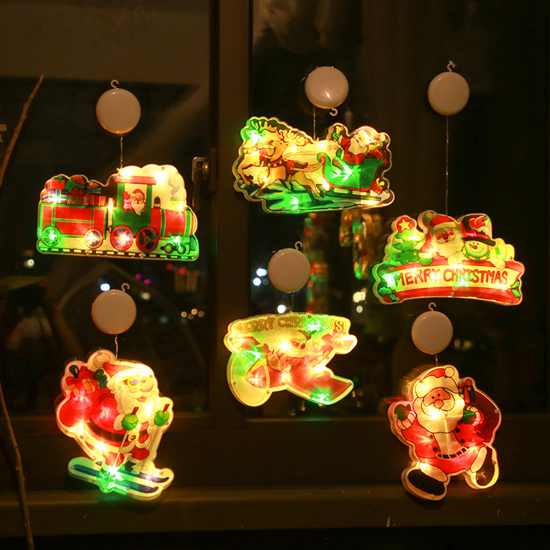 圣诞节装饰节日装扮店铺橱窗挂饰场景布置圣诞树小饰品铃铛挂件