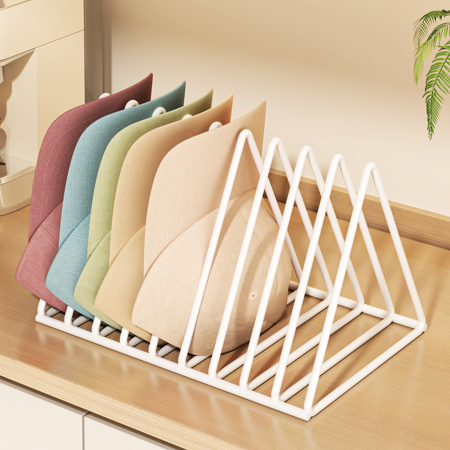 帽子收纳神器不变形家用棒球帽收纳帽架帽托省空间放鸭舌帽置物架,收纳整理,帽子收纳架,淘宝优惠券,粉丝福利购,淘宝优惠卷