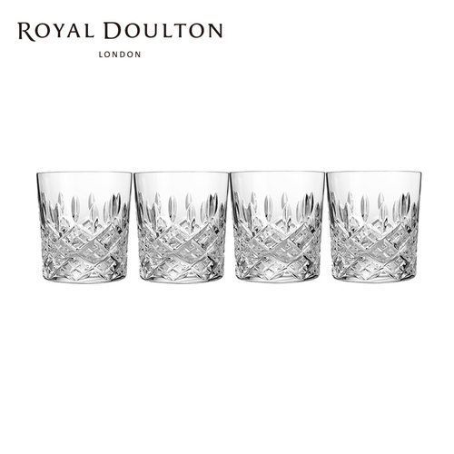 RoyalDoulton水晶玻璃礼盒酒杯