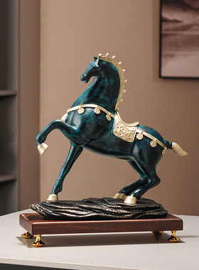 老板领导办公室桌子立功装饰摆件高端客厅屏风博古架酒柜工艺品