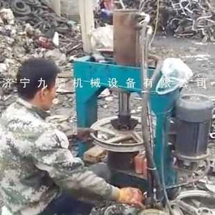 廢舊輪轂破碎專用小型門式 供應(yīng)廢品收購站 電動龍門液壓機 液壓機