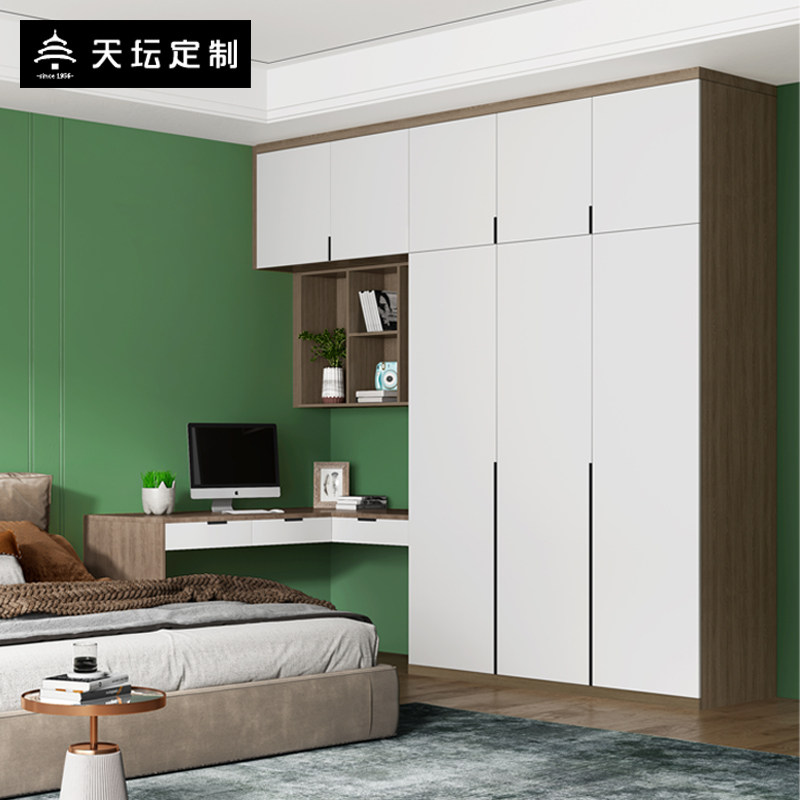 天坛家具整体衣柜定制卧室简约现代推拉移门走入式衣柜全屋定制