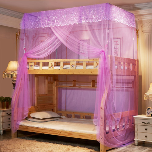 上下铺一体式儿童双层床支架蚊帐