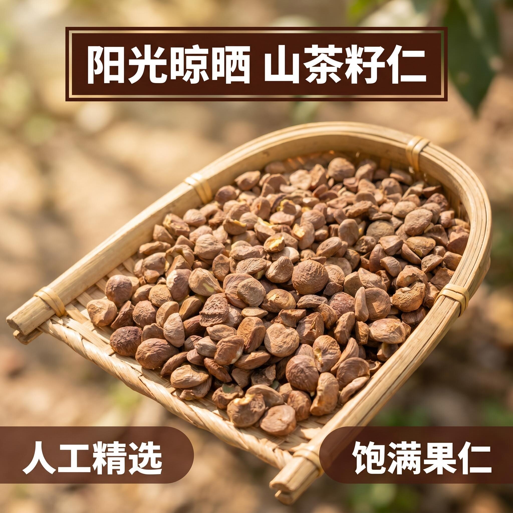 山茶籽仁榨油创意摆设数数玩具