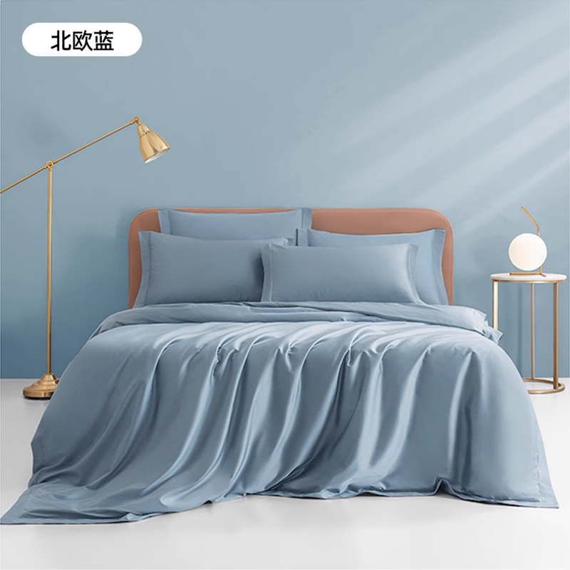 绘睡100支四件套吸湿排汗轻奢