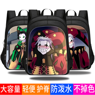 The Freak Circus怪胎马戏团学生书包多功能大容量学习文具收纳双肩包轻便防水一年级至六年级幼儿园学生背包