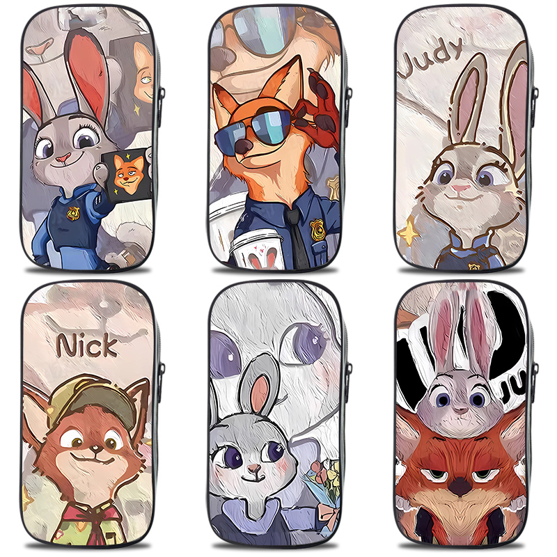 艾思度印花帆布卡通大容量多功能