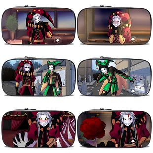 小学生多功能文具盒The Freak Circus怪胎马戏团爆款笔袋防水耐脏多层男女笔盒帆布印花铅笔盒乙游热门文具袋