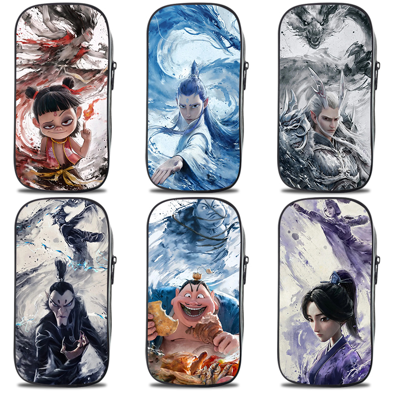 艾思度印花帆布动画电影卡通笔袋