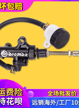 适用雅马哈FZR250/400海豚/TZR/FZX750/R1/R6鲍鱼 后刹车一字下泵