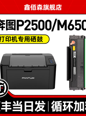 【顺丰】适用奔图m6500硒鼓PD201粉盒P2500 p2500w P2200w打印机墨盒m6500nw/nwe M6550 M6600易加粉带芯片