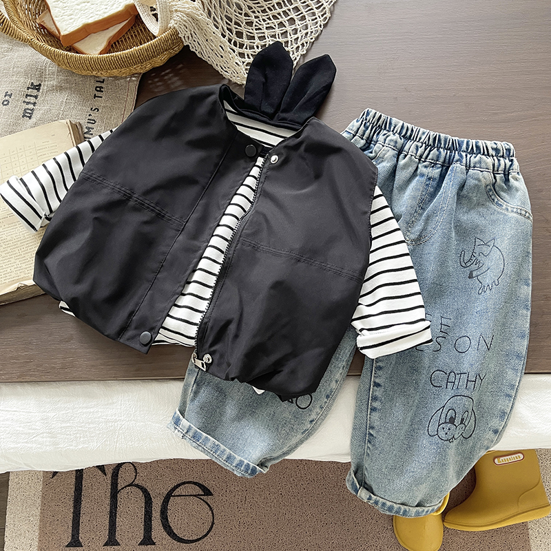 男童春秋套装2025新款