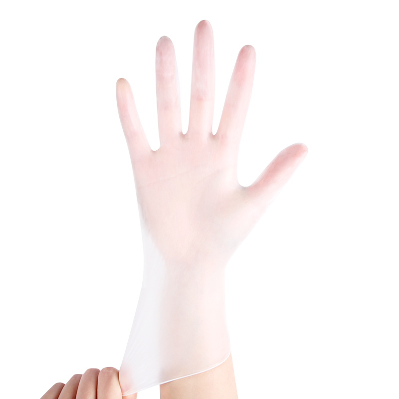 万宝利一次性手套食品级pe餐饮烘焙加厚厨房家务专用防护100只