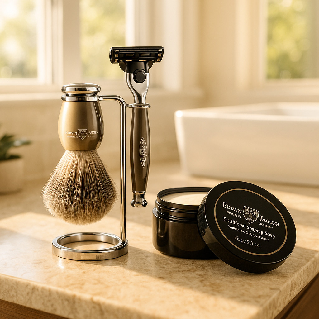 EdwinJagger手动复古剃须刀套装