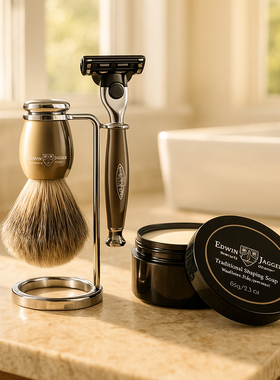 Edwin Jagger英国进口男士刮胡刀手动复古剃须刀套装男友圣诞礼物