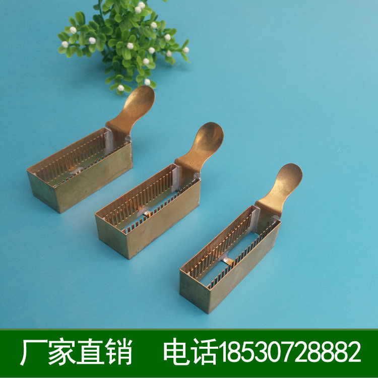 盖玻片架铜玻片架不锈钢染色架，玻片架染色架铜染色架染色架图片