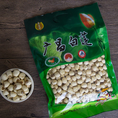江西特产白莲广昌通芯纯手工白莲