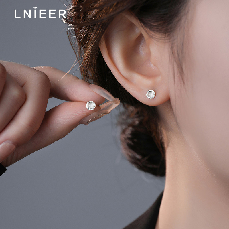 925纯银猫眼石耳钉女新款2025爆款小众高级养耳洞耳环女轻奢耳饰,饰品/流行首饰/时尚饰品新,耳钉,淘宝优惠券,粉丝福利购,淘宝优惠卷