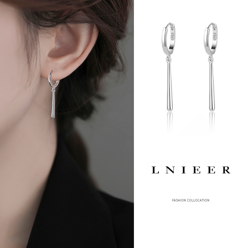 LNIEER日韩纯银男女索隆同款耳环