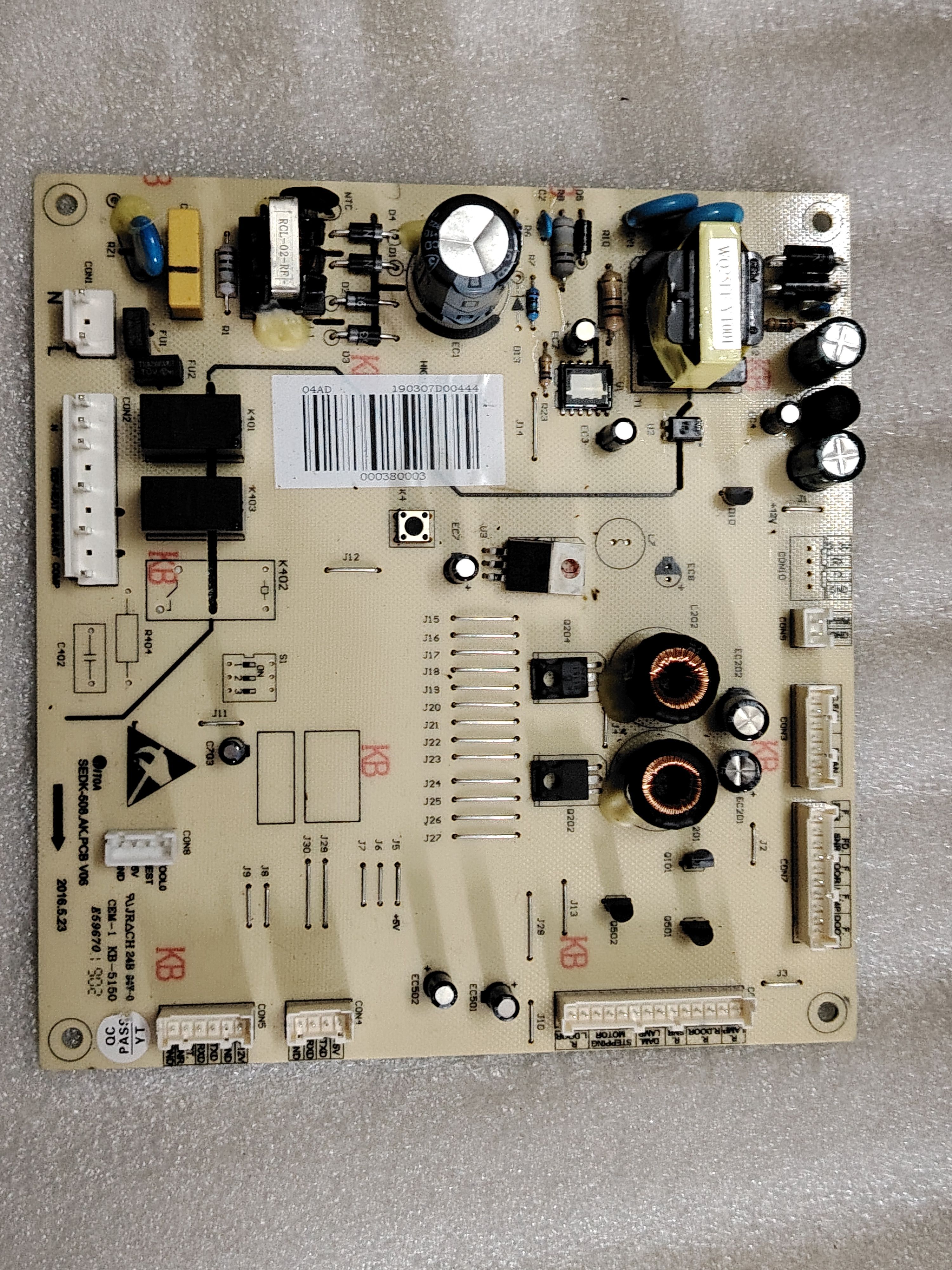 美的(小天鹅)冰箱主板电脑板BCD-468WTPM(E)电源板000380003主板