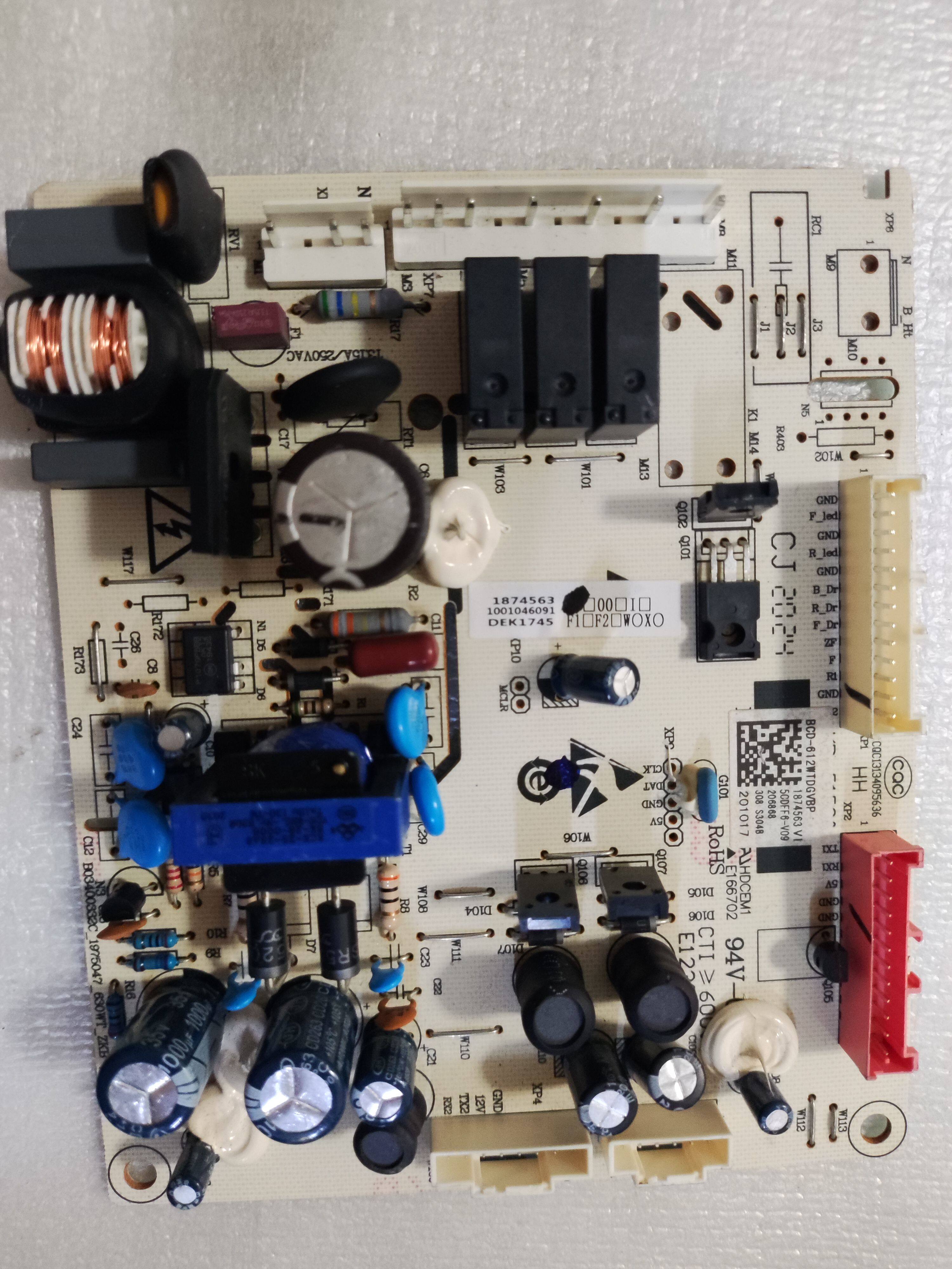 适用海信容声冰箱BCD-612WTDGVBP电源板主板电脑板电路板1874563