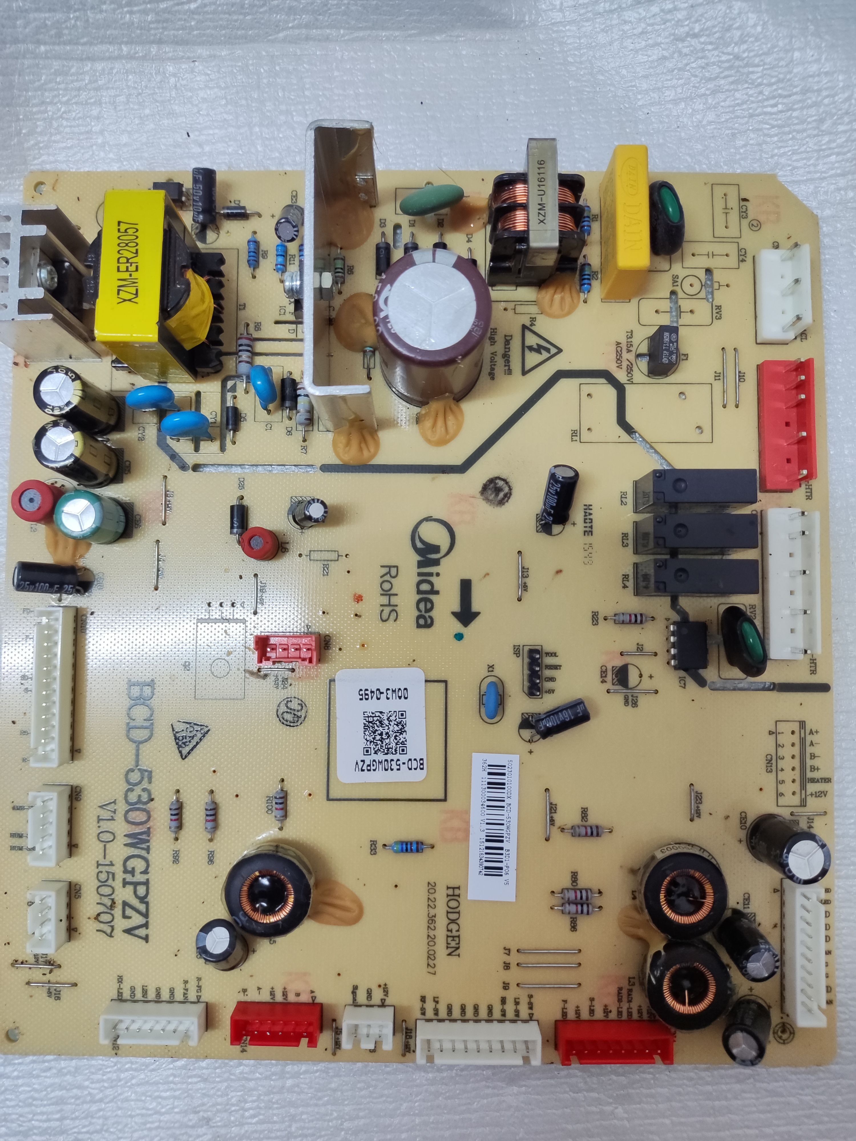 适用冰箱BCD-530WGPZV电脑板主板电源板显示板17131000000508