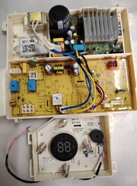 美的滚筒壁挂洗衣机MG30T1WD/2DSN/V30DX/315W显示触摸驱动电脑板