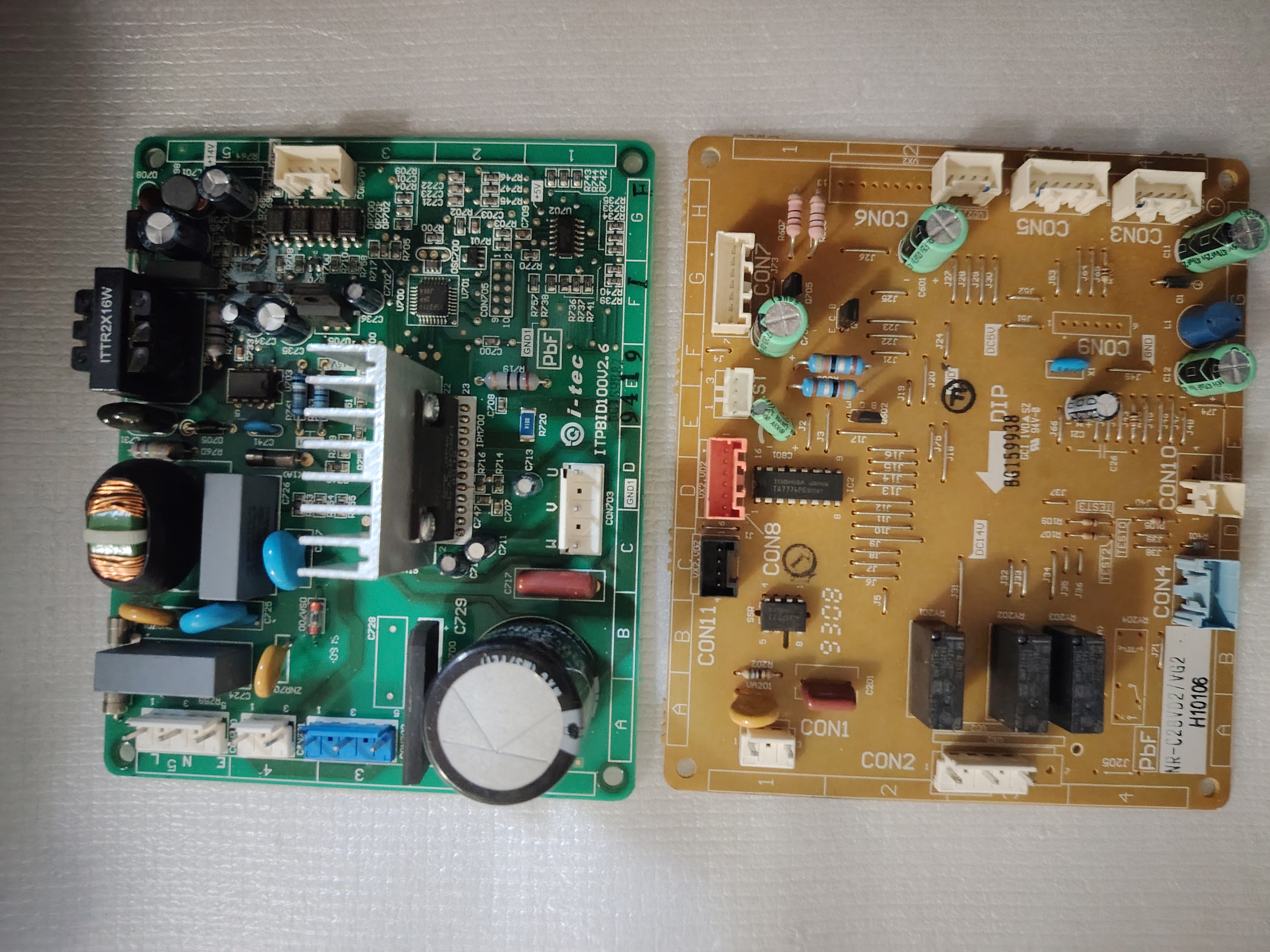 松下冰箱NR-C25VP1 C25VG1 NR-C28VP1变频板电源板ITPBID100V1.A