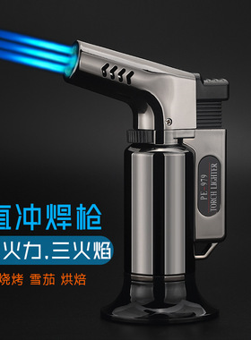 新款 PE-979三头直冲焊枪 定火家用厨房点火户外烧烤金属