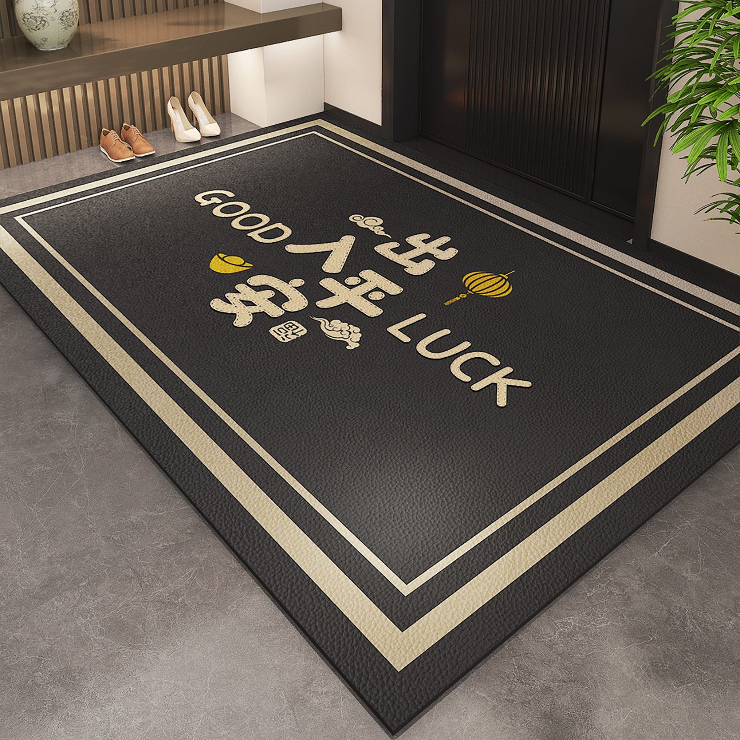 进门地垫入户门垫家用门口可擦免洗pvc防滑耐脏脚垫玄关门外地毯,居家布艺,入户地垫,淘宝优惠券,粉丝福利购,淘宝优惠卷