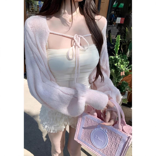 YS美美元英开衫春夏麻花