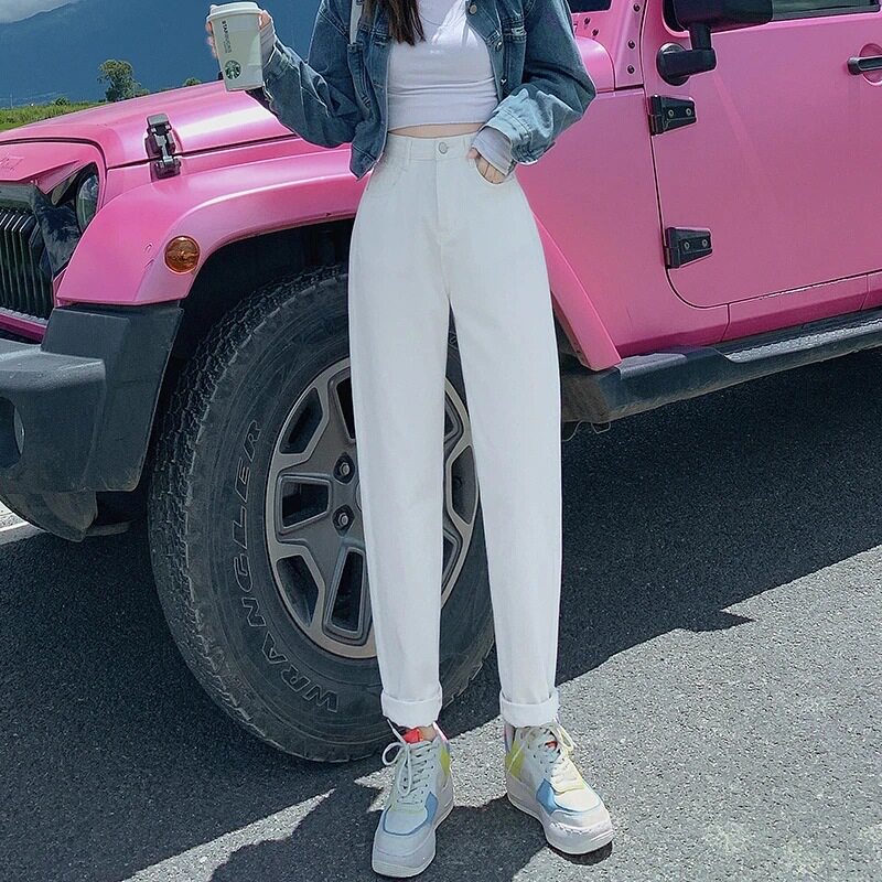 哈伦牛仔裤女2026新款夏