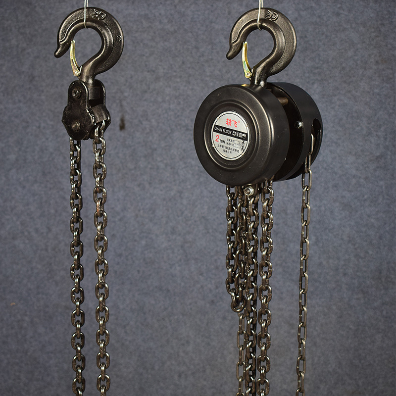 圆形手拉葫芦圆形三角圆形3m9米倒链手动起重吊葫芦 手拉葫芦