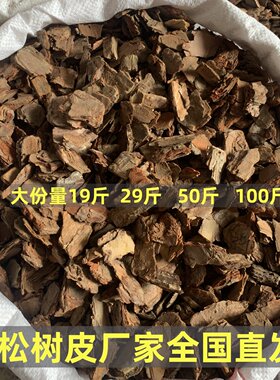 发酵松树皮100斤大包兰花专用