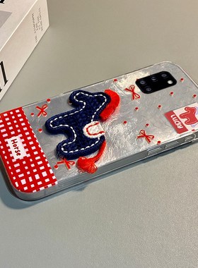 2026马上有钱适用三星a53手机壳f52卡通a8s刺绣a71小马a51新年a31a20a30红色a90a80a60本命年a50s马年a70s女p