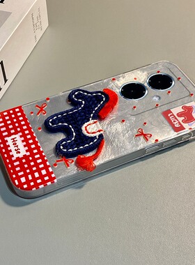 2026马上有钱适用vivoy500pro手机壳y50m卡通y300gt刺绣y200t小马y100i新年y77e红色y78+本命年y93s十vivo女p